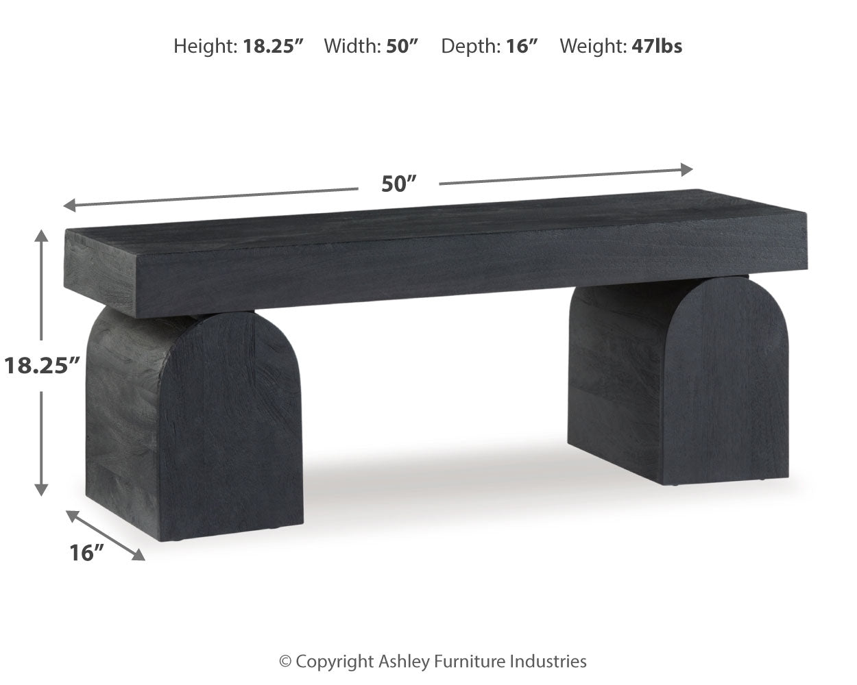 Holgrove Accent Bench - Tampa Furniture Outlet