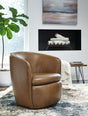 Tampa Furniture Outlet - Ashley Furniture - Kierreys Swivel Accent Chair - Swivel Accent Chair / Bone - A3000703