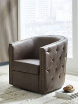 Brentlow Swivel Accent Chair - Tampa Furniture Outlet
