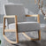 Tampa Furniture Outlet - Ashley Furniture - Wychworth Accent Chair - Accent Chair / Gray/Natural - A3000745