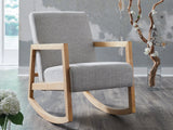 Tampa Furniture Outlet - Ashley Furniture - Wychworth Accent Chair - Accent Chair / Gray/Natural - A3000745