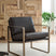 Tampa Furniture Outlet - Ashley Furniture - Bradett Accent Chair - Accent Chair / Dark Brown/Gold Finish - A3000763