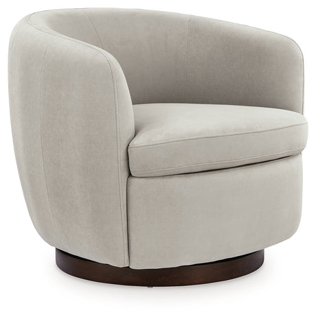 Annbury Swivel Accent Chair - Tampa Furniture Outlet