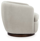 Annbury Swivel Accent Chair - Tampa Furniture Outlet