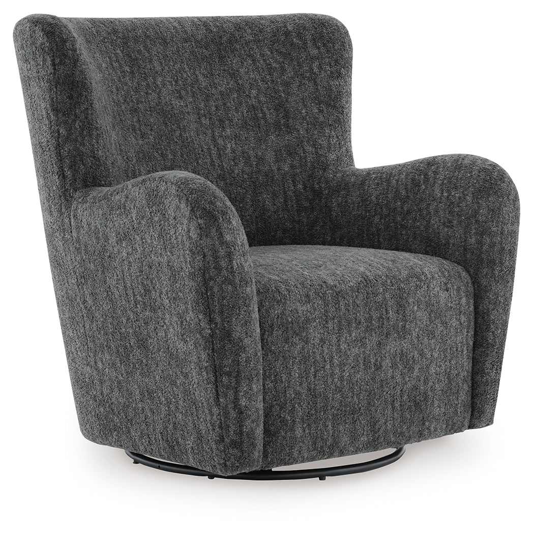 Rowenburg Swivel Glider Accent Chair - Tampa Furniture Outlet