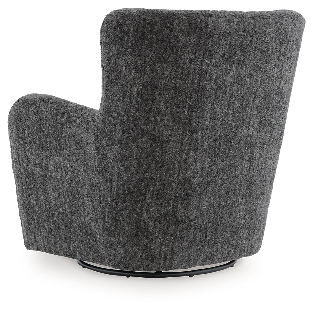 Rowenburg Swivel Glider Accent Chair - Tampa Furniture Outlet