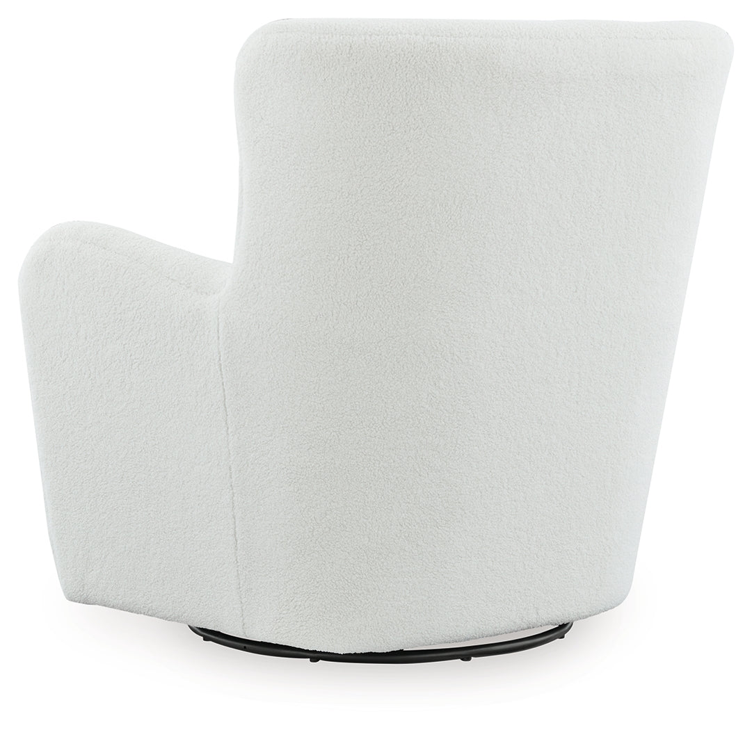 Rowenburg Swivel Glider Accent Chair - Tampa Furniture Outlet