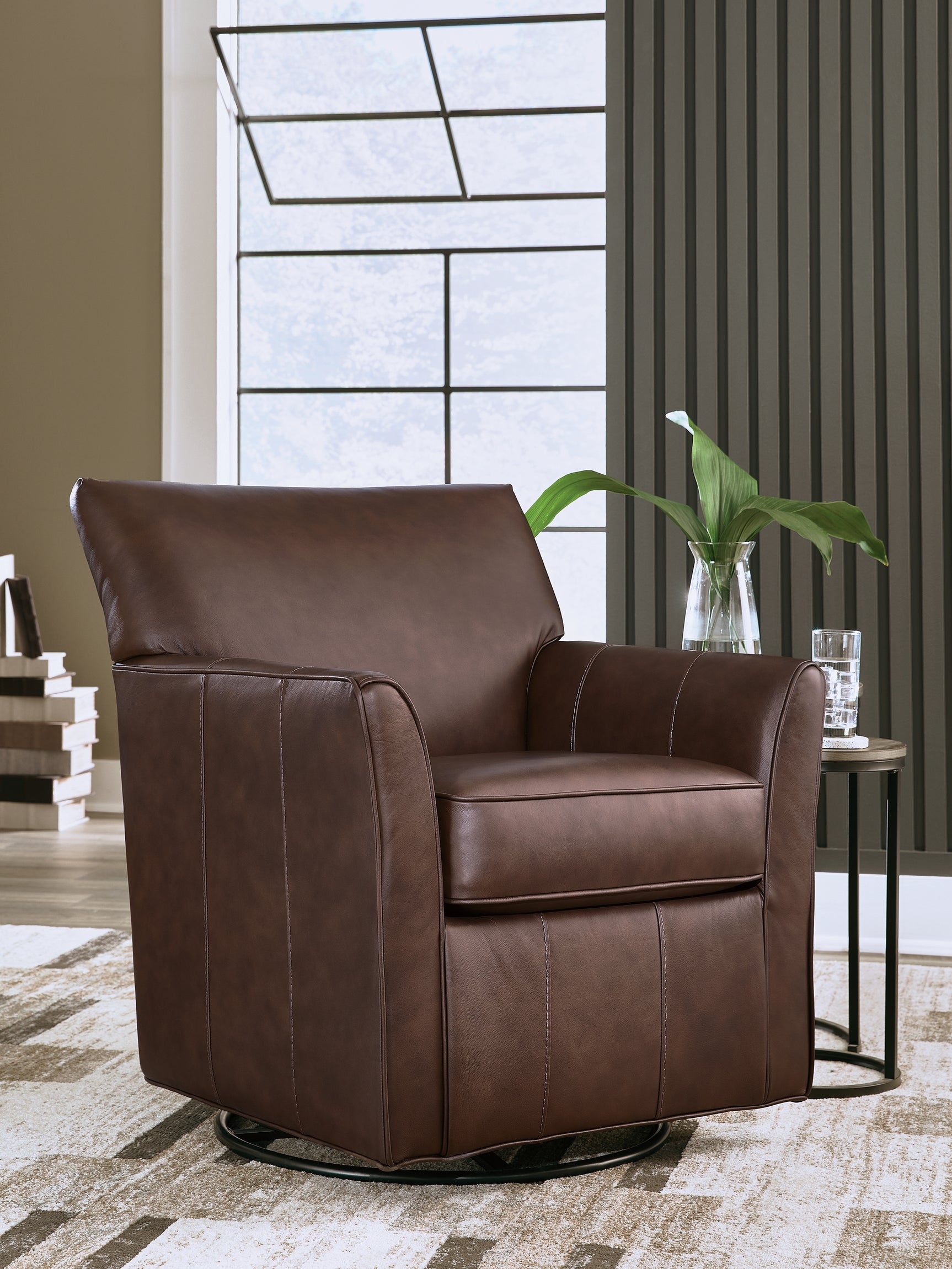 Tampa Furniture Outlet - Ashley Furniture - Braydunn Swivel Glider Accent Chair - Swivel Glider Accent Chair - A3000820
