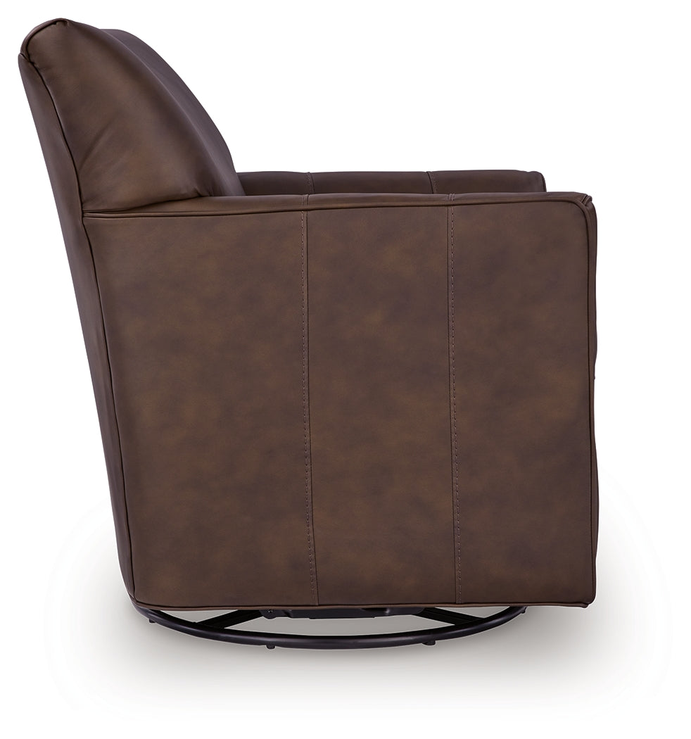 Braydunn Swivel Glider Accent Chair - Tampa Furniture Outlet