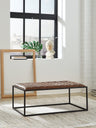 Tampa Furniture Outlet - Ashley Furniture - Junsor Living Room - Cocktail Ottoman - A3000826