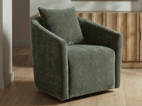 Tampa Furniture Outlet - Ashley Furniture - Leastow Swivel Accent Chair - Swivel Accent Chair - A3000830