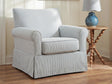 Tampa Furniture Outlet - Ashley Furniture - Searcy Swivel Glider Accent Chair - Swivel Glider Accent Chair - A3000853