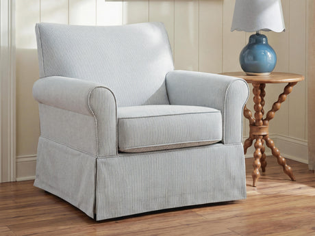 Tampa Furniture Outlet - Ashley Furniture - Searcy Swivel Glider Accent Chair - Swivel Glider Accent Chair - A3000853