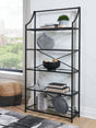 Tampa Furniture Outlet - Ashley Furniture - Dakerwell Bookcase - Bookcase / Antique Black - A4000557
