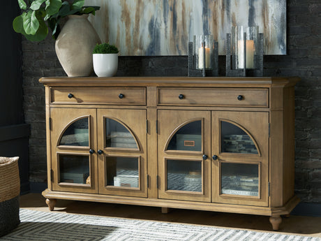 Tampa Furniture Outlet - Ashley Furniture - Barlomore Accent Cabinet - Accent Cabinet / Brown - A4000597