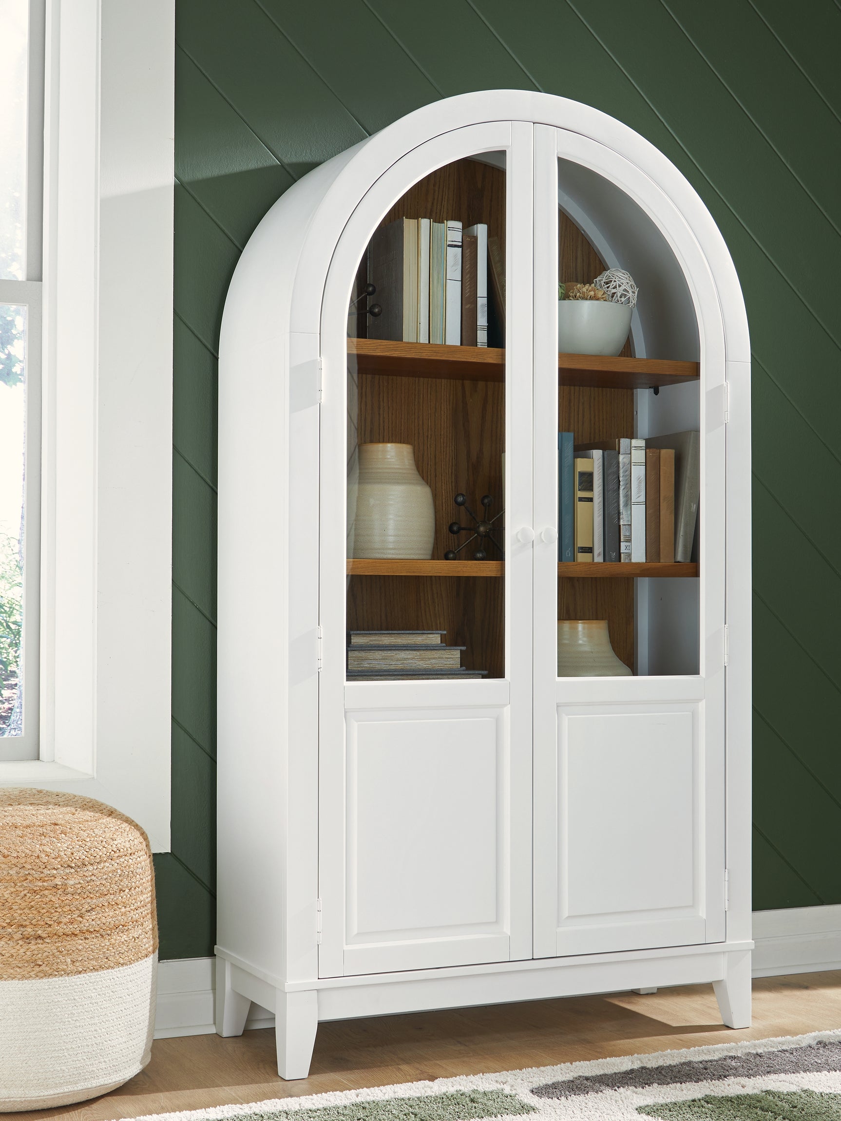 Tampa Furniture Outlet - Ashley Furniture - Dagandale Accent Cabinet - Accent Cabinet / Natural/Black - A4000705