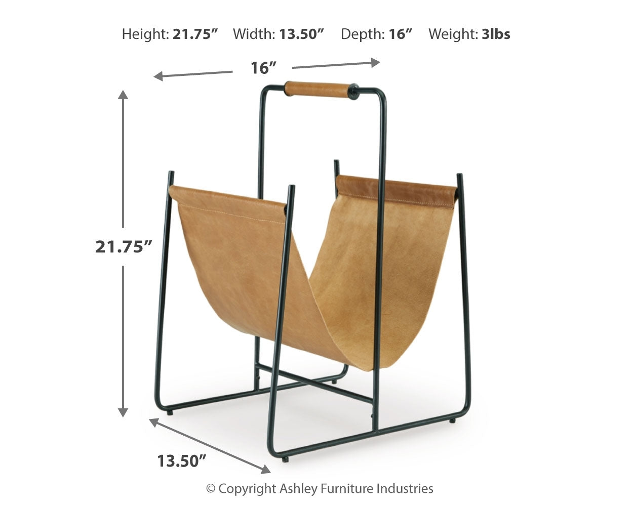 Faronworth Magazine Rack - Tampa Furniture Outlet