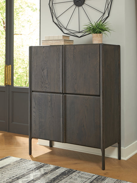 Tampa Furniture Outlet - Ashley Furniture - Orsonal Accent Cabinet - Accent Cabinet / Espresso Brown - A4000686