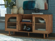 Tampa Furniture Outlet - Ashley Furniture - Adway Accent Cabinet - Accent Cabinet / Natural Brown - A4000709