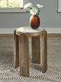 Tampa Furniture Outlet - Ashley Furniture - Gavrilley Accent Table - Accent Table / Gray/White/Brown - A4000722