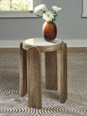 Tampa Furniture Outlet - Ashley Furniture - Gavrilley Accent Table - Accent Table / Gray/White/Brown - A4000722