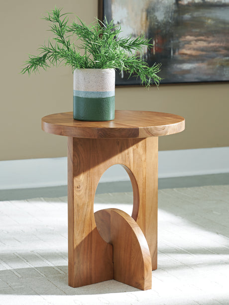 Tampa Furniture Outlet - Ashley Furniture - Hollbourne Accent Table - Accent Table / Brown - A4000723