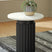 Tampa Furniture Outlet - Ashley Furniture - Wainstone Accent Table - Accent Table / Black/White - A4000724