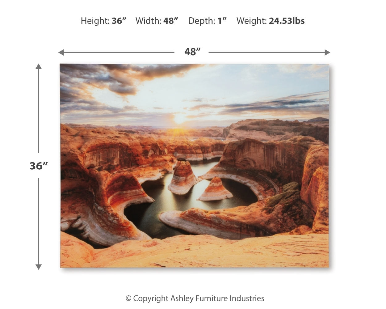 Deemsdon Wall Decor - Tampa Furniture Outlet