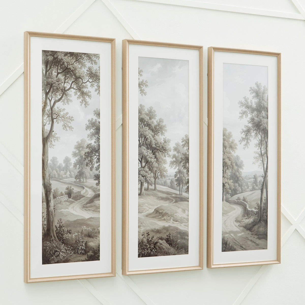 Tampa Furniture Outlet - Ashley Furniture - Dixonburg Wall Decor - Wall Art Set (3/CN) - A8000562