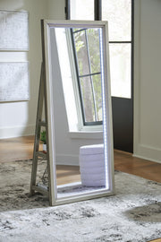 Tampa Furniture Outlet - Ashley Furniture - Evesen Mirror - Floor Standing Mirror/Storage - A8010380