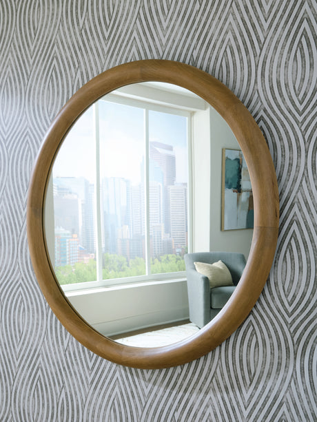 Tampa Furniture Outlet - Ashley Furniture - Yadiel Mirror - Accent Mirror / Brown - A8010426