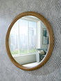 Tampa Furniture Outlet - Ashley Furniture - Yadiel Mirror - Accent Mirror / Brown - A8010426
