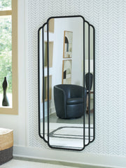 Tampa Furniture Outlet - Ashley Furniture - Antigone Mirror - Floor Mirror / Black - A8010434