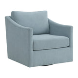 Acacia Swivel Chair in Freya Light Blue - Tampa Furniture Outlet