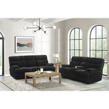 Admiral Motion Sofa in Masis Black - Tampa Furniture Outlet