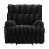 Admiral Motion Recliner in Masis Black - Tampa Furniture Outlet