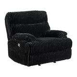 Admiral Motion Recliner in Masis Black - Tampa Furniture Outlet