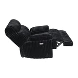 Admiral Power Motion Recliner in Masis Black