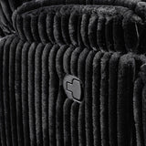 Admiral Motion Recliner in Masis Black - Tampa Furniture Outlet