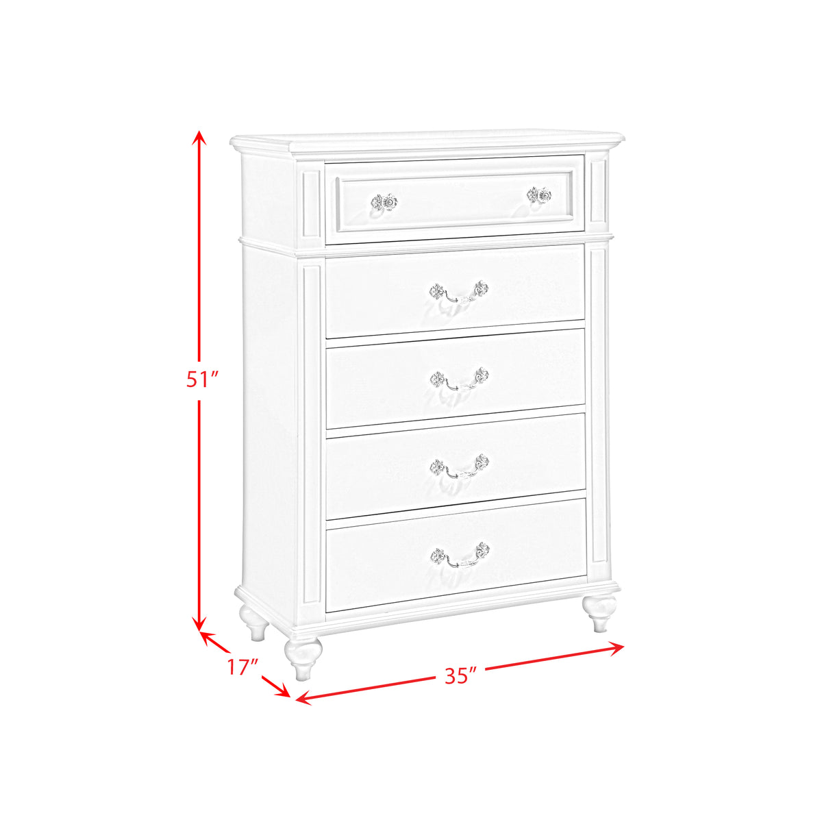 ALANA TWIN PLATFORM 3PC BEDROOM SET W/ STORAGE TRUNDLE