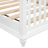 Alana Crib Conversion Kit in White - Tampa Furniture Outlet
