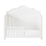 Alana Crib with Guardrails in White - Tampa Furniture Outlet