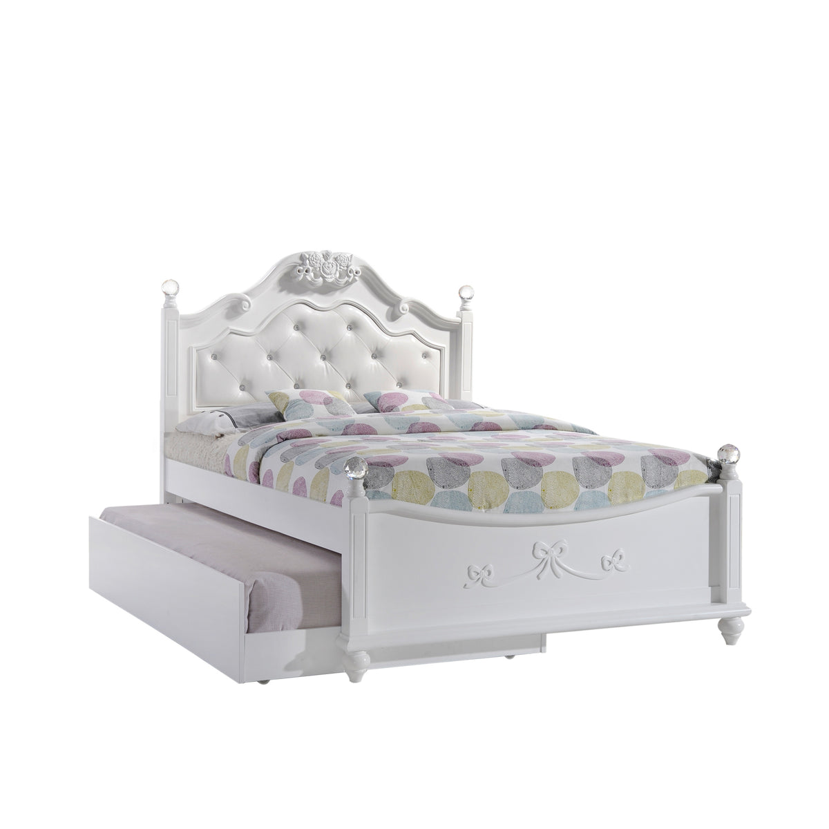 Alana Full Platform Bed W/ Storage Trundle