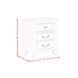 ALANA TWIN PLATFORM 3PC BEDROOM SET W/ STORAGE TRUNDLE