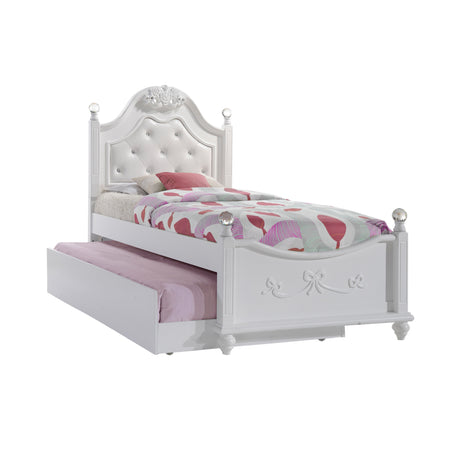 ALANA TWIN PLATFORM 3PC BEDROOM SET W/ STORAGE TRUNDLE