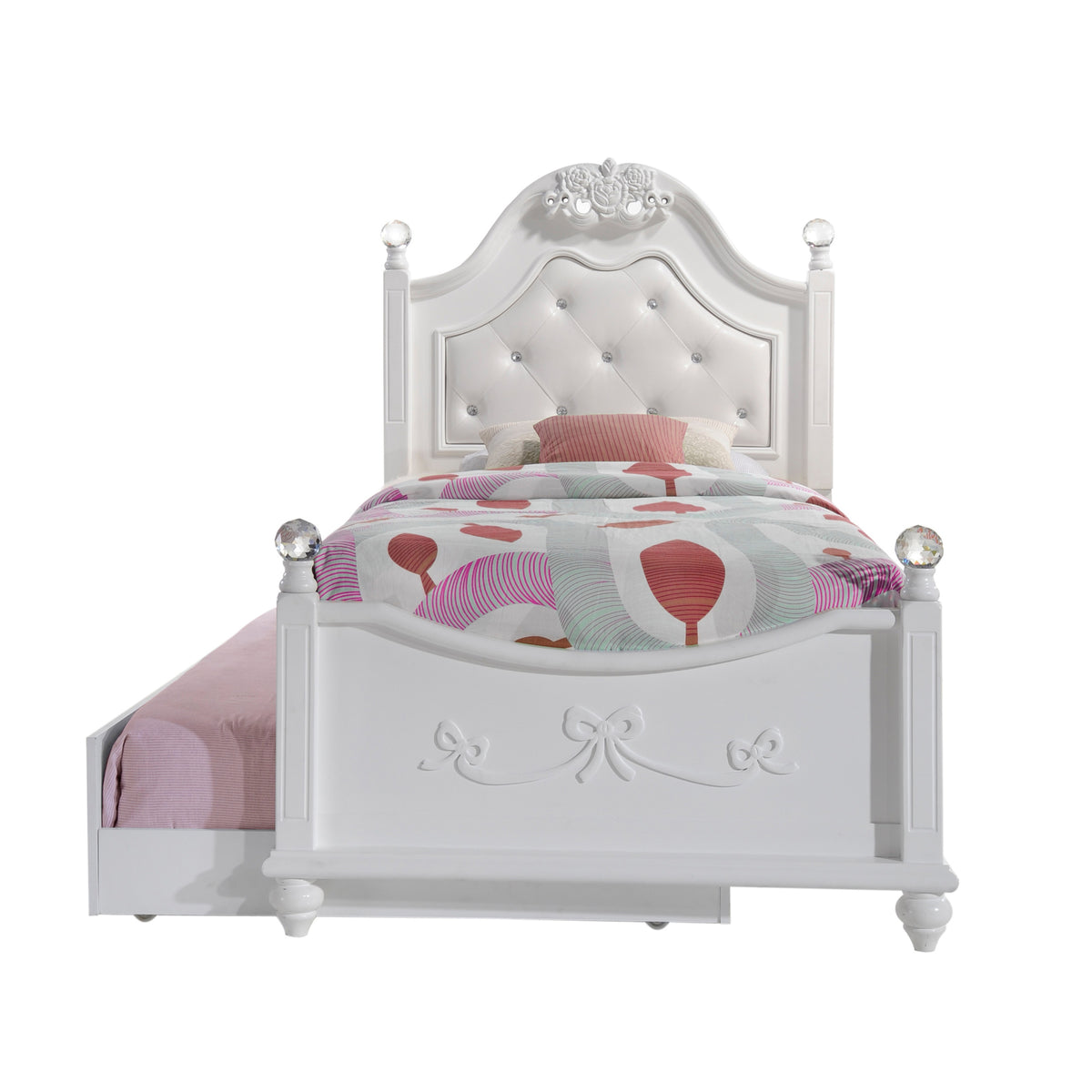 Alana Twin Platform Bed w/ Storage Trundle
