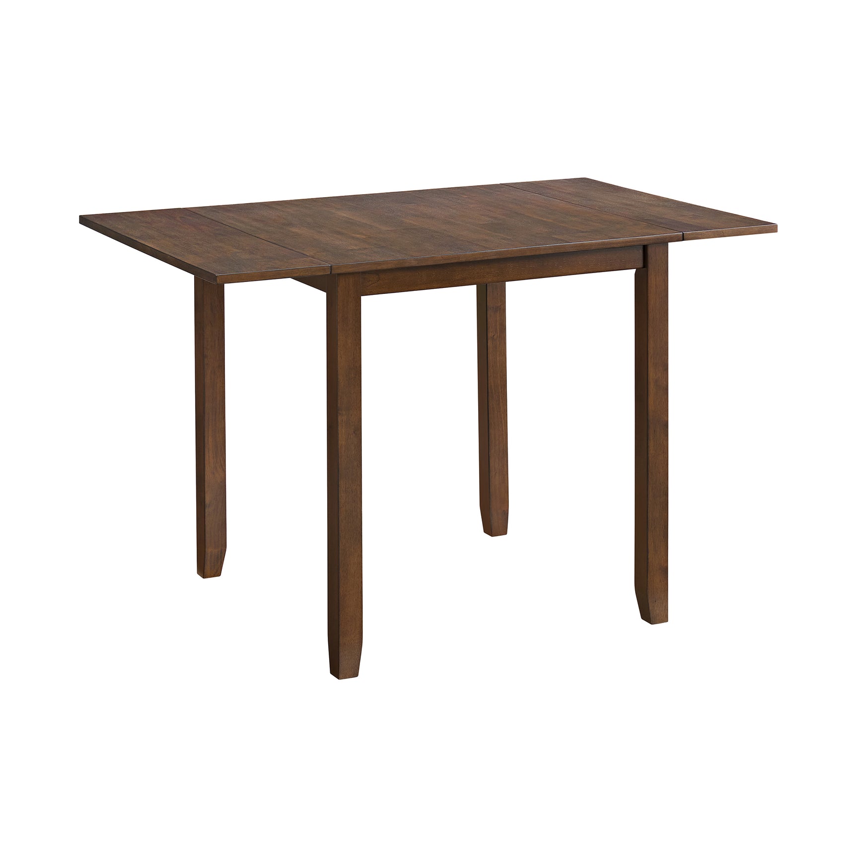 Alex 3PC Dining Set with Drop Leaf Table in Espresso - Tampa Furniture Outlet
