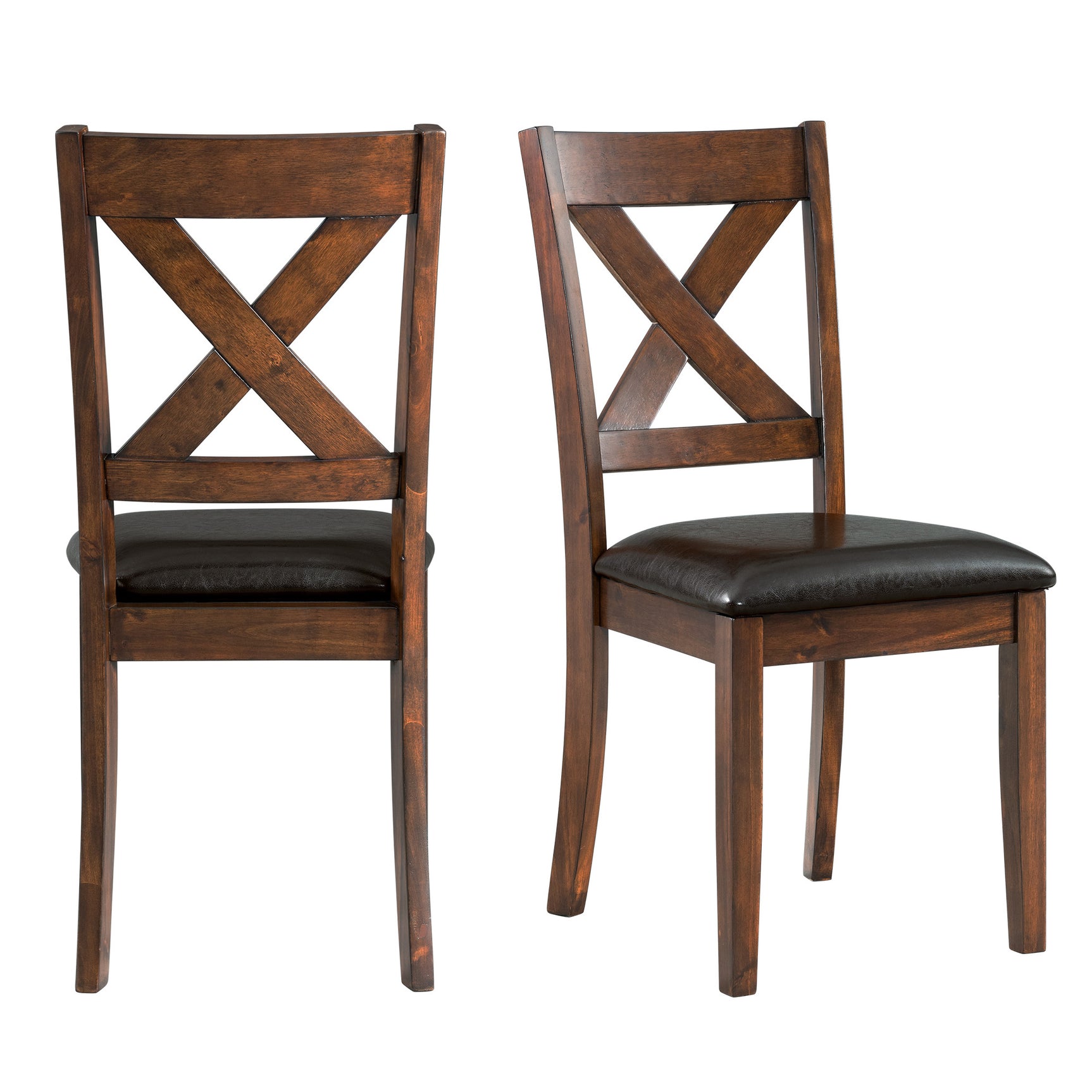 Alex Dining Side Chair Espresso (2 PER PACK) - Tampa Furniture Outlet