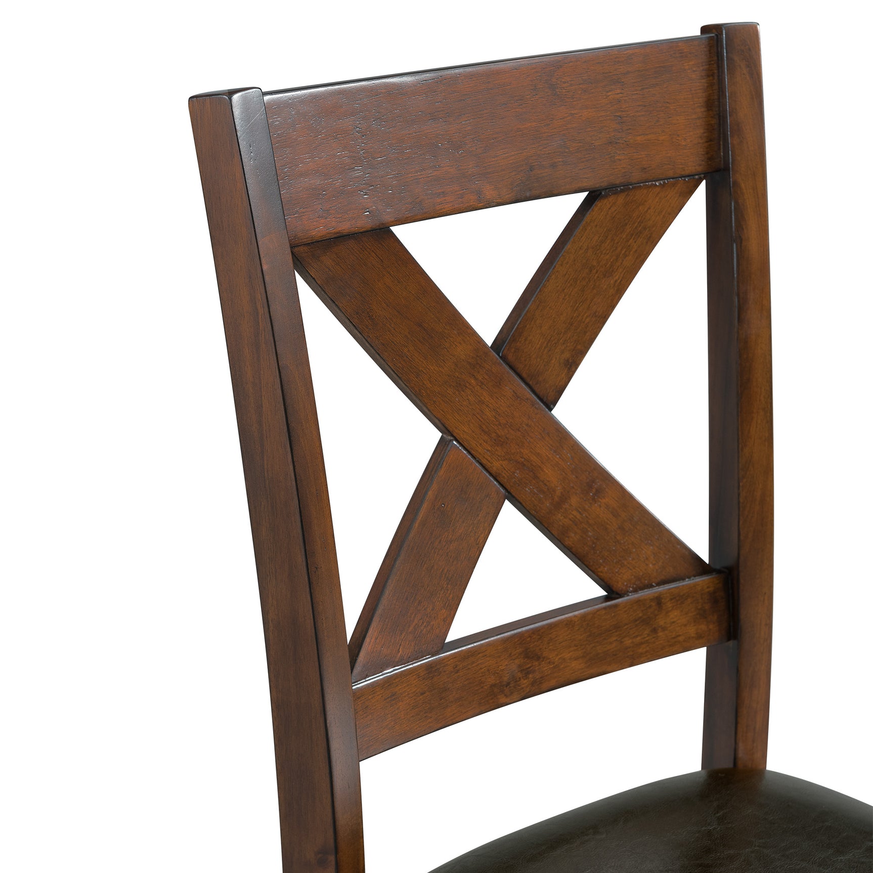 Alex 3PC Dining Set with Drop Leaf Table in Espresso - Tampa Furniture Outlet
