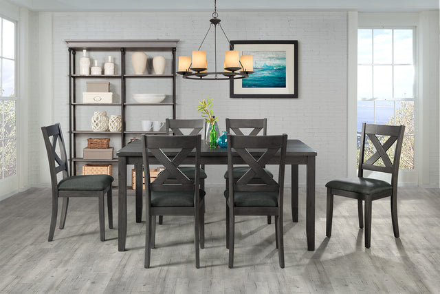 Alex Dining Side Chair Grey (2 PER PACK) – SKU DAX400SC | Elements